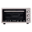 Cuptor Electric cu Ventilator HAUSBERG HB-8015, 1800 W, Geam dublu, 48L, Lumina interioara, Timer, 5 Programe gatire, Termostat reglabil 250 grade, Inox/Negru