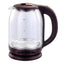Fierbator apa, HAUSBERG HB-3616, putere 1500 W - 1800 W, capacitate 2L, oprire automata, vas din sticla, suport rotativ, Maro
