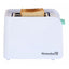 Prajitor de paine Hausberg HB-195BL, 750 W, 2 felii, functie decongelare, functie reincalzire, 6 trepte putere, Alb/Bleu