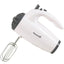 Mixer de mana Hausberg HB-4119AB, 5 viteze, putere 300W, motor de cupru, Alb