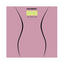 Cantar corporal HAUSBERG HB-6003RZ, 180kg, baterie cu litiu 3v, 30x30cm, Roz