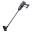 Aspirator vertical 2 in 1 HAUSBERG HB-2024GR, fara sac, aspirare uscata, 2 niveluri de viteza, motor turbo, 0.7 L, 600-800W, Gri