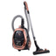 Aspirator fara sac HAUSBERG HB-2823AU, 1400-1800W, multiciclon, aspirare uscata, capacitate 2.5 litri, filtru HEPA, control viteza, derulator automat cablu, Auriu-Negru