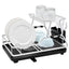Suport dublu vase aluminiu Hausberg HB-H LUX 165 cu tava scurgere