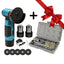 Mini Flex Polizor cu Acumulator 48V 2Ah,2 Baterii, 5 Discuri Incluse + CADOU Trusă Chei Tubulare 40 Piese