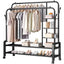 Suport Haine Metalic cu Roți – Organizator Multifuncțional cu 5 Rafturi, 160x110x56.5 cm