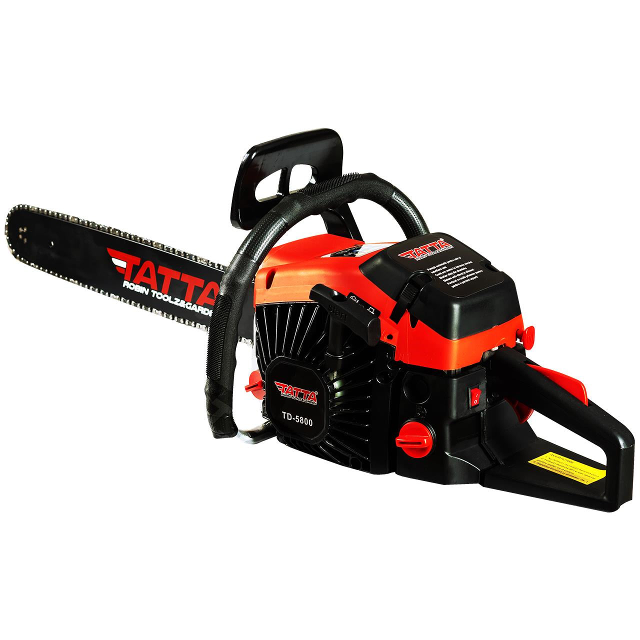 Drujba profesionala cu lant Tatta TD5800, 3.54 CP, 58 CC, 0.55 l, benzina, Lant, Sina Imagine principală a produsului