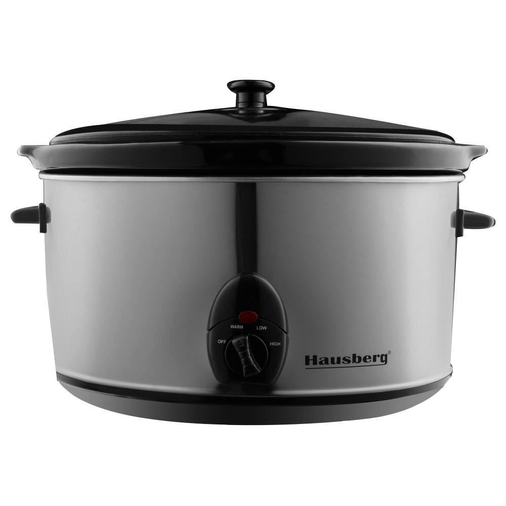Oala Electrica cu capac Hausberg HB-1300, sticla termorezistenta, 3.5 L, 200 W Imagine principală a produsului