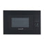 Cuptor cu microunde incorporabil Hausberg HB-8070NG, 25 l, Putere nominală de ieșire a cuptorului cu microunde: 900W, putere de intrare: 1400W, putere grătar: 1000W, Grill, Control digital, Negru