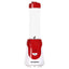 Blender smoothie HAUSBERG HB-7676RS, multifunctional, 300W, cu recipient 600ml, Rosu
