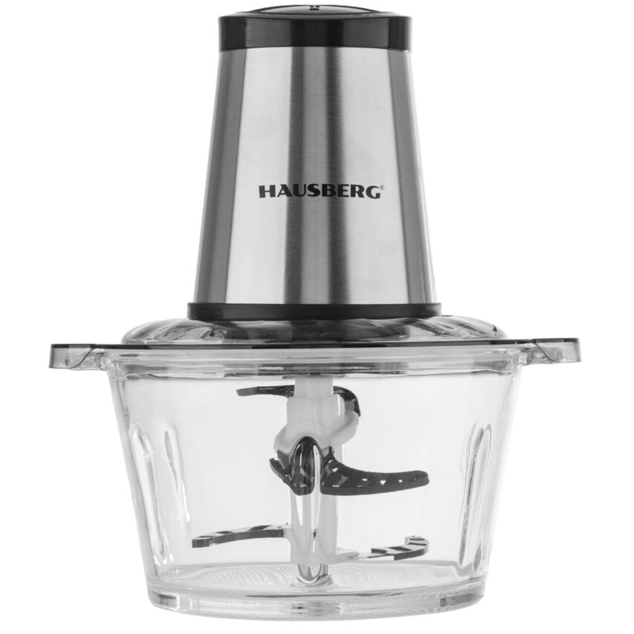 Tocator Hausberg HB-4505, 400 W, 2l, toaca, taie, macina, amesteca Imagine principală a produsului