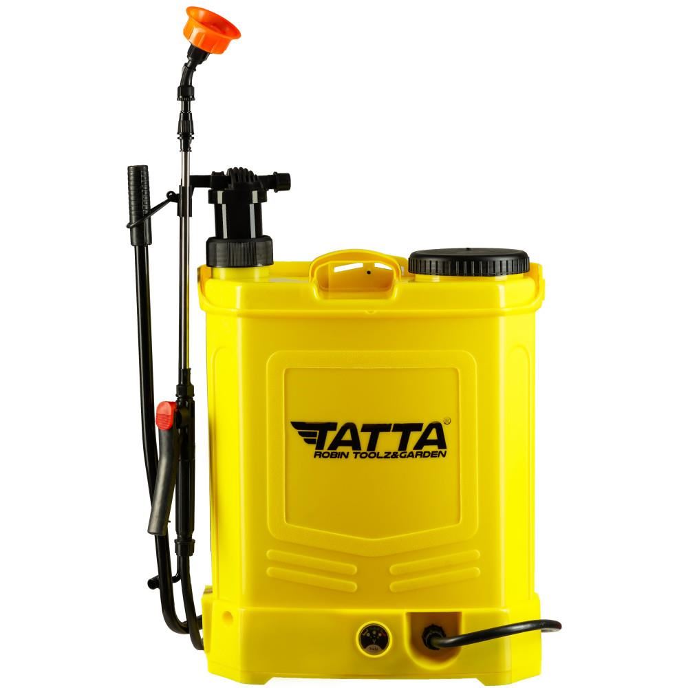 Pompa stropit cu acumulator si actionare manuala 2 in 1 Tatta TP-1833AM, 16L Imagine principală a produsului