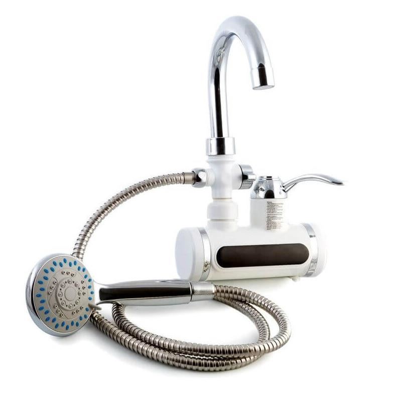 Robinet electric (instant apa calda) Freddo SN0045, 3000W, 60 grade, para de dus anticalcar Imagine principală a produsului