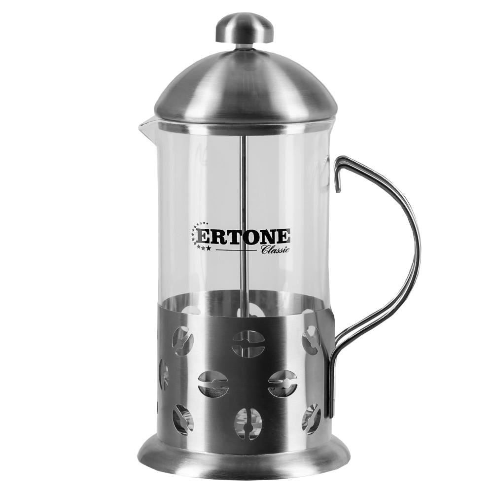 Infuzor din sticla pentru Cafea/Ceai ERT-MN 128, filtru inox, 800 ml Imagine principală a produsului