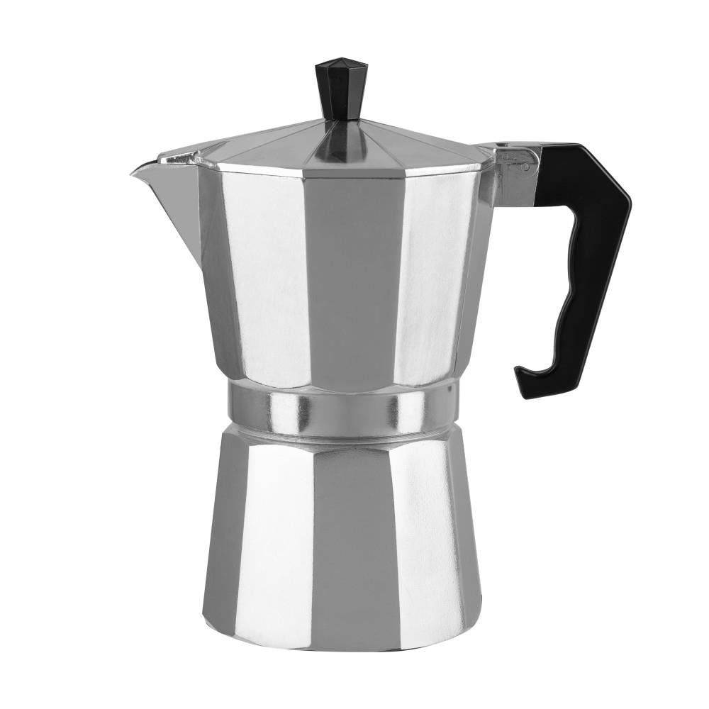 Cafetiera Ertone ERT-MN 452, 270ML, Pentru 9 cesti, material aluminiu Imagine principală a produsului
