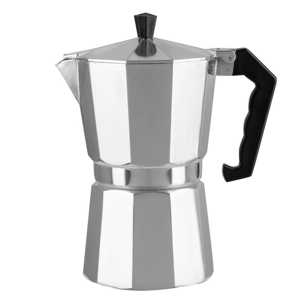 Cafetiera Ertone ERT-MN 453, 360ML, Pentru 12 cesti, material aluminiu Imagine principală a produsului