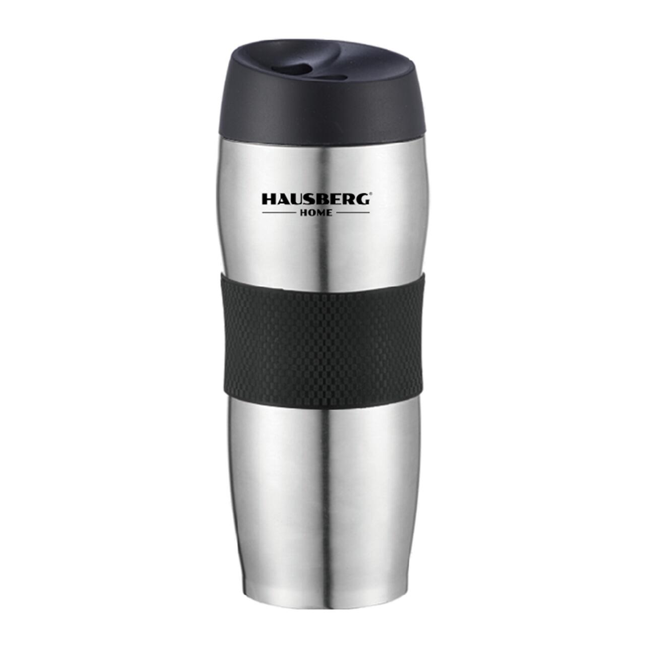 Cana termos Hausberg HB-H1459, Capacitate 450 ml, Inox Imagine principală a produsului