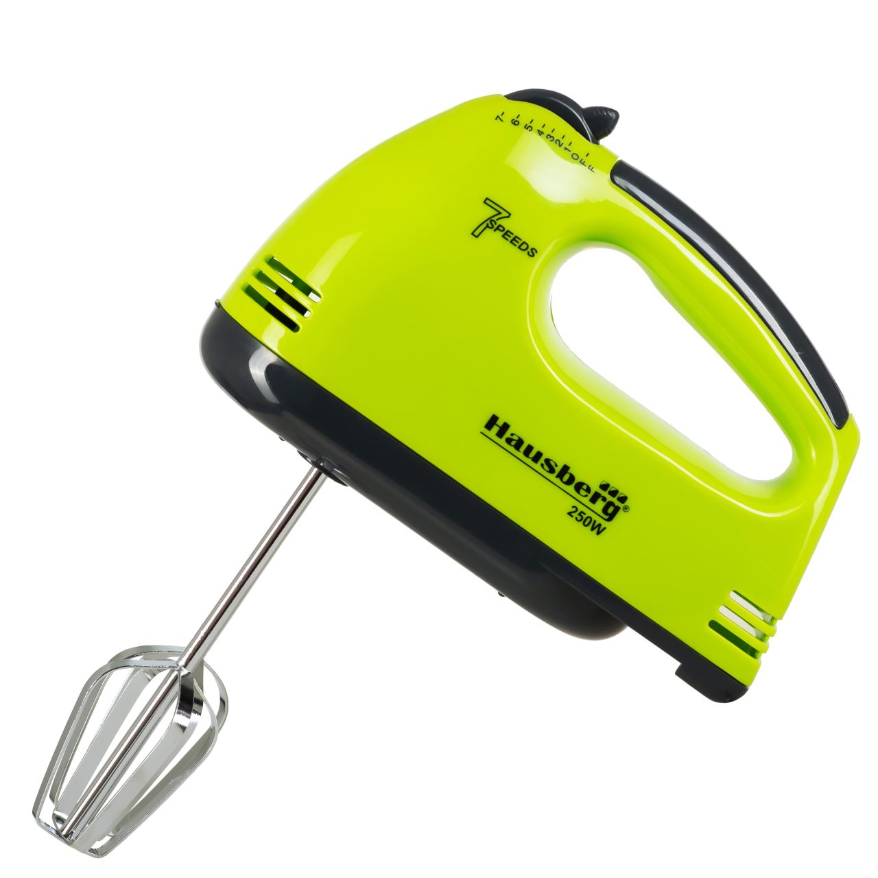 Mixer de mana, Hausberg HB-4112VR, Alb/Verde, 250 W, 7 viteze Imagine principală a produsului