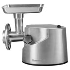 Masina tocat Hausberg HB-3445, 3200W, 2Kg/min, Impingator legume, Carcasa aluminiu, Motor cupru