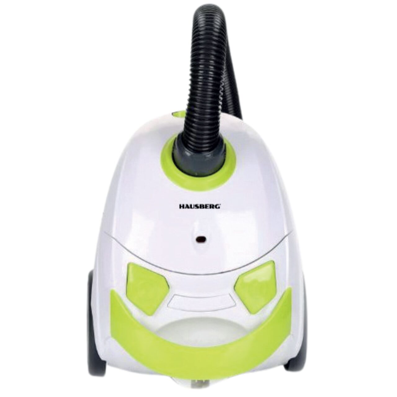 Aspirator cu sac Hausberg HB2080VR, 1500W, Capacitate 1.5L, Alb/Verde Imagine principală a produsului