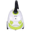Aspirator cu sac Hausberg HB2080VR, 1500W, Capacitate 1.5L, Alb/Verde