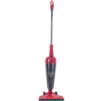 Aspirator vertical 2 in 1 HAUSBERG HB-2025RS, fara sac, aspirare uscata, filtru Hepa, 0.5 L, 600W, Rosu