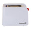 Prajitor de paine Hausberg HB-195RS, 750 W, 2 felii, functie decongelare, functie reincalzire, 6 trepte putere, Alb/Rosu