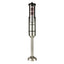 Blender de mana Hausberg HB-7668NG, 1000 W, 2 viteze, lama din otel inoxidabil, motor cupru, Negru-Inox