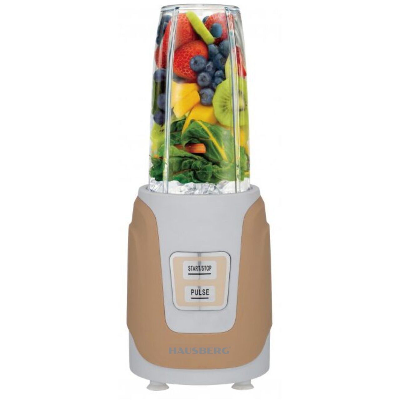 Blender Hausberg HB-7675AU Auriu,Putere 1000W, Capacitate 1000ml, motor de cupru Imagine principală a produsului