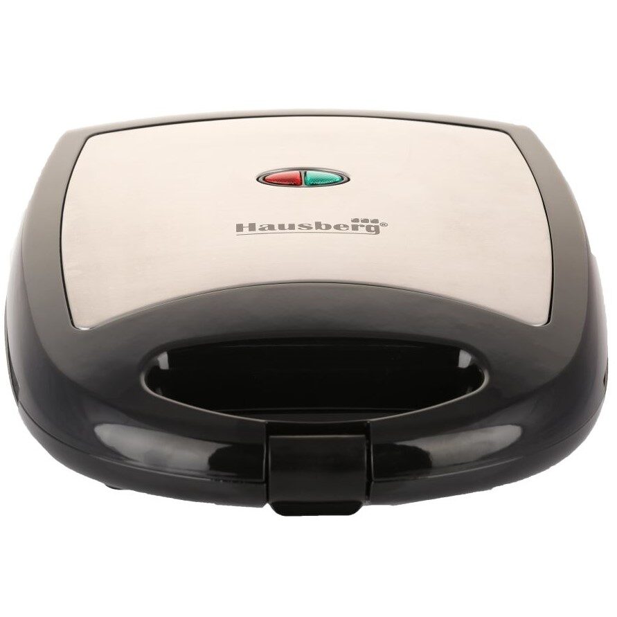 Aparat pentru biscuiti Hausberg HB-3563NG, 1300W, Capacitate 13 biscuiti, Negru Imagine principală a produsului