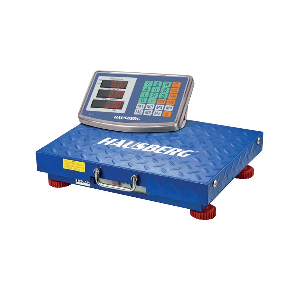 Cantar electronic wireless Hausberg HB-6069 cu platform 600Kg, ecran dublu Imagine principală a produsului