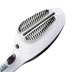 Fier de calcat vertical cu talpa ceramica Hausberg HB-7885MV ,1100 W , accesoriu detasabil cu 2 perie, Mov