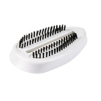 Fier de calcat vertical cu talpa ceramica Hausberg HB-7885MV ,1100 W , accesoriu detasabil cu 2 perie, Mov