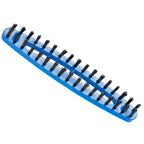 Aparat de calcat vertical cu abur HAUSBERG HB-7886BL, 1000 W, 200 ml, 2 accesorii, alb-bleu