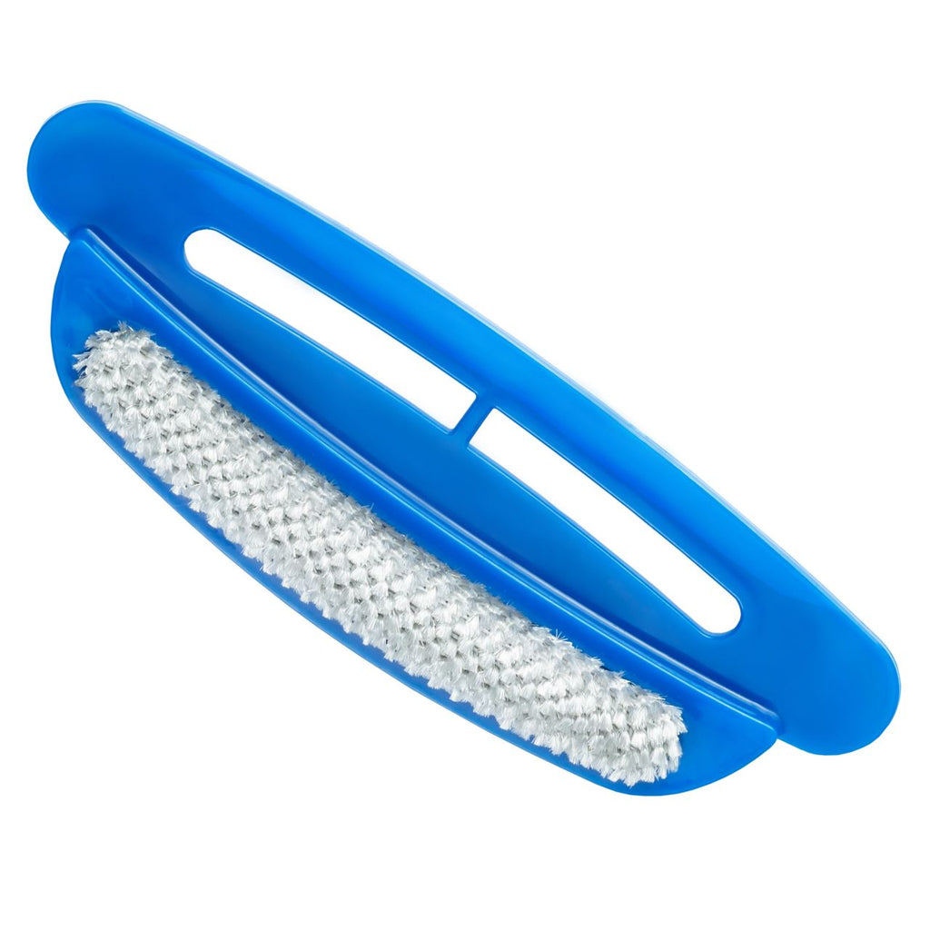 Aparat de calcat vertical cu abur HAUSBERG HB-7886BL, 1000 W, 200 ml, 2 accesorii, alb-bleu