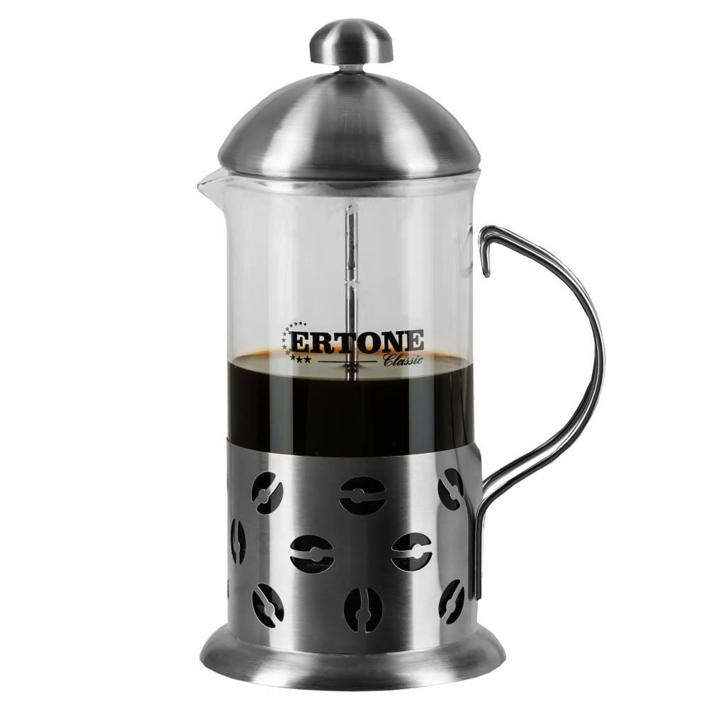 Infuzor din sticla pentru Cafea/Ceai ERT-MN 128, filtru inox, 800 ml Imagine secundară a produsului
