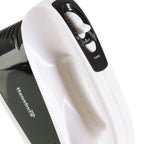 Mixer de mana profesional HAUSBERG HB-4118NG, 250W, 5 viteze + Turbo, Design ergonomic, accesorii incluse, Negru