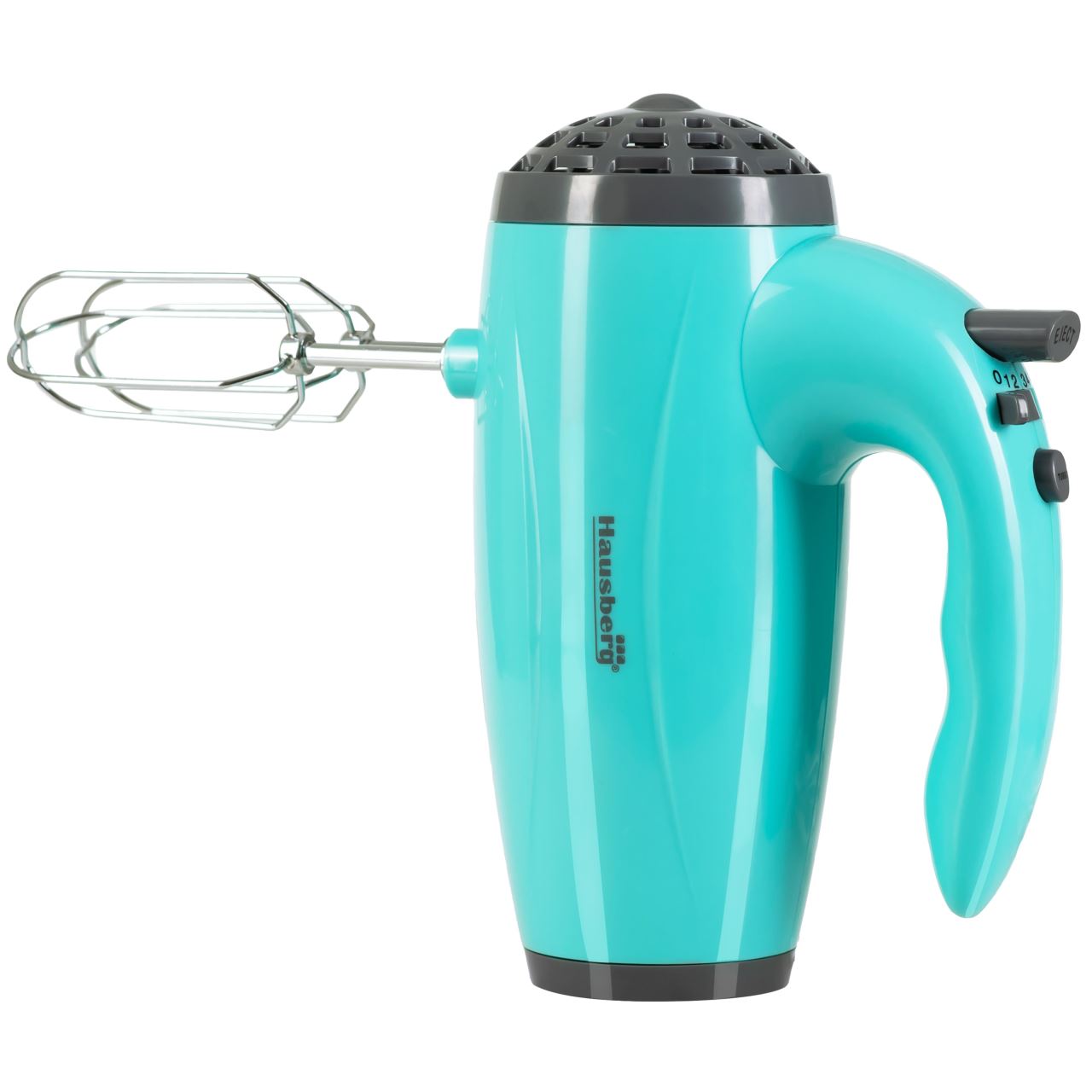 Mixer de mana Hausberg HB-4119BL, 5 viteze, putere 300W, motor de cupru, Bleu Imagine secundară a produsului