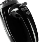 Mixer de mana Hausberg HB-4119NG, 5 viteze, putere 300W, motor de cupru, Negru