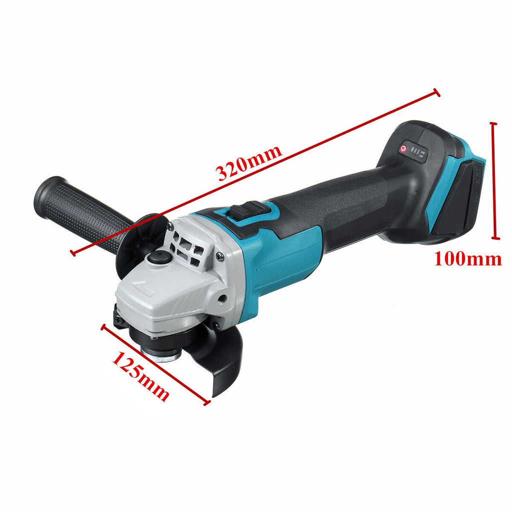 Polizor Unghiular cu Acumulator 48V 5Ah – 2 Acumulatori Incluși, 125mm, 8500 RPM