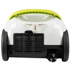 Aspirator cu sac Hausberg HB2080VR, 1500W, Capacitate 1.5L, Alb/Verde