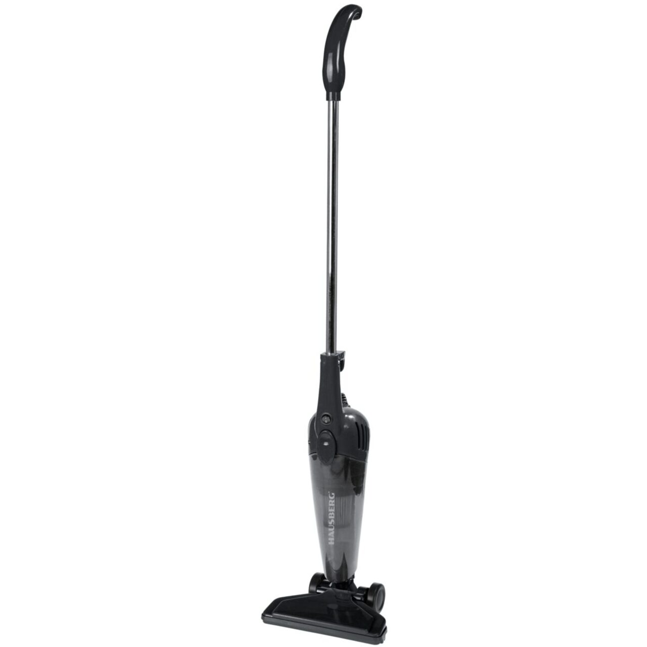 Aspirator vertical 2 in 1 HAUSBERG HB-2025NG, fara sac, aspirare uscata, filtru Hepa, 0.5 L, 600W, Negru Imagine principală a produsului