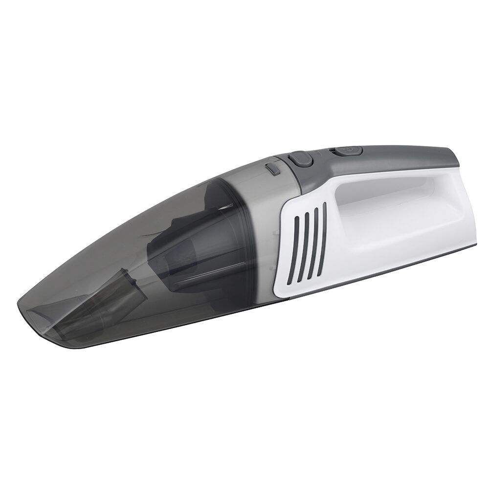 Aspirator de mana HAUSBERG HB-2035, fara sac, aspirare umeda si uscata, filtru lavabil, 0.45 litri, putere motor 75W DC, duza pentru colturi, acumulator Li-Ion 11.1 V