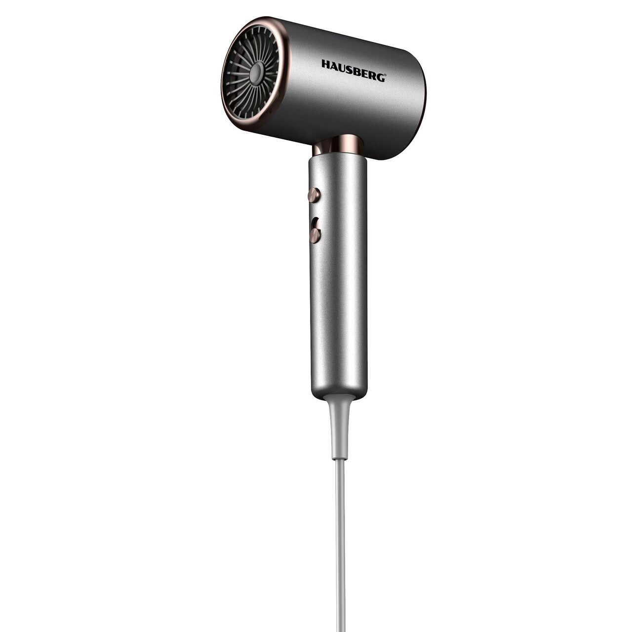 Uscator de par HAUSBERG HB-262GR, 2000W, 2 viteze, 4 trepte de incalzire, gri Imagine principală a produsului
