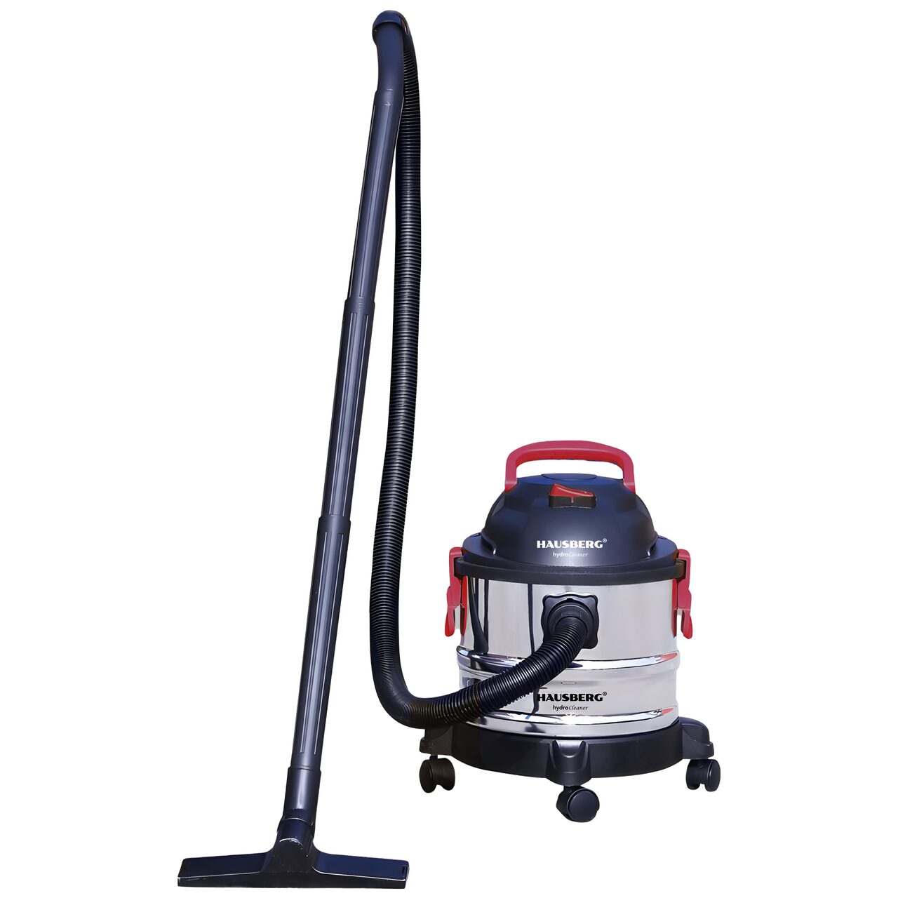 Aspirator cu sac HAUSBERG HB-2836IN, aspirare umeda si uscata, functie suflare, 15 litri, 2000 W Imagine principală a produsului