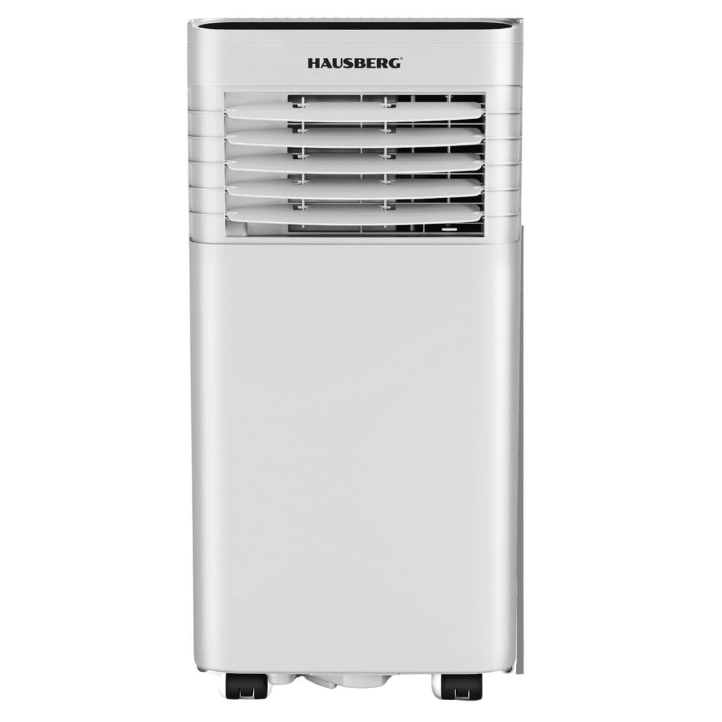 Aparat aer conditionat portabil Hausberg HB-5960AB, 9000 BTU, 1920W, 300 m3/h, LCD, alb