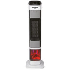 Semineu Electric Digital HAUSBERG HB-8219AB, 2000 W, Efect de Flacără 3D, Încălzire Ceramică PTC, Telecomandă, Afișaj LED, Negru