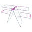 Uscator de rufe metalic Genius Dublu Maestro ERTONE G95U, 130x60x123cm, 6 randuri de suport, pliabil, sustine 20 Kg