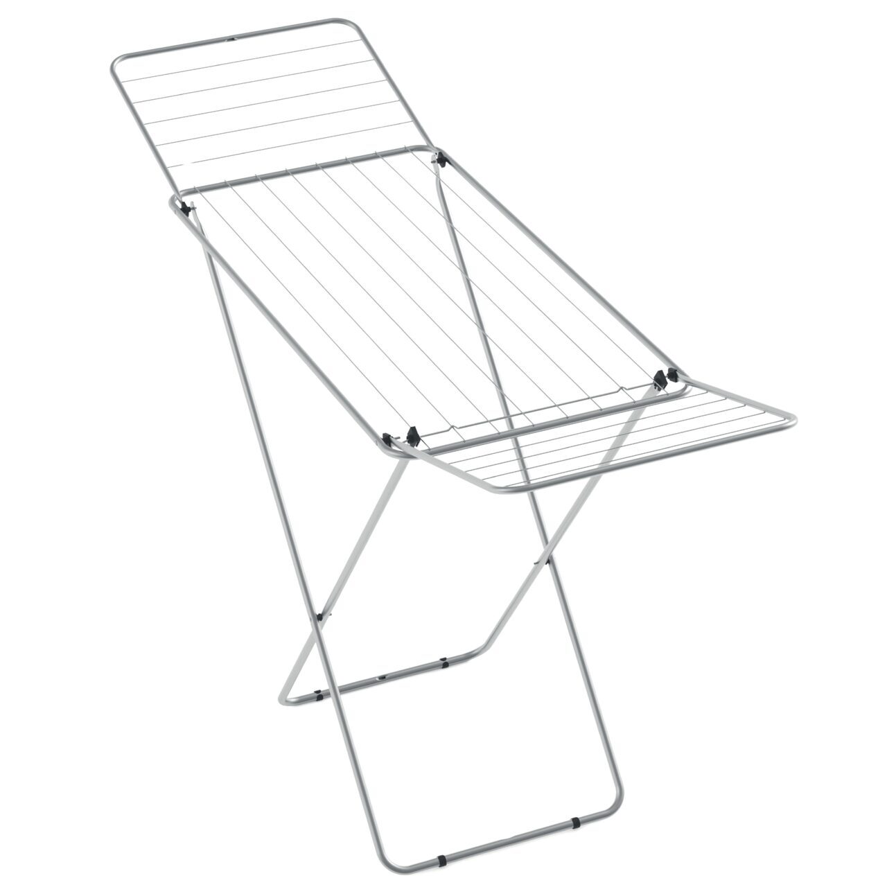 Uscator rufe metalic Ertone HB-H89U, 18 m, 18 kg, pliabil, inox Imagine principală a produsului