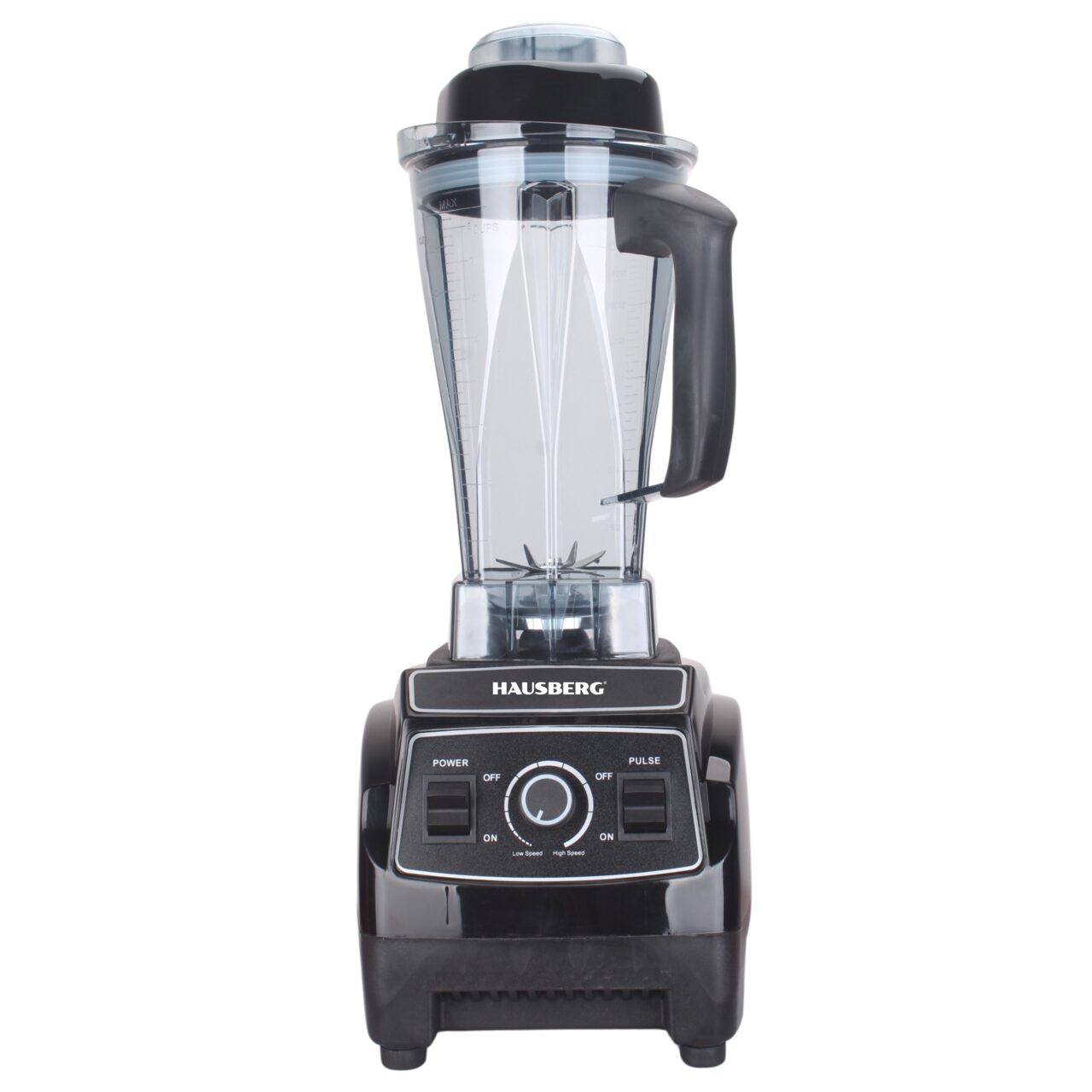 Blender profesional de mare viteza HAUSBERG HB7766NG, 1500W, bol 2L, 8 lame inox Imagine principală a produsului